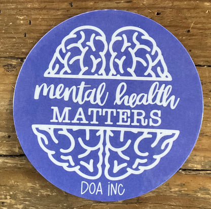 Mental Health Matters Sticker