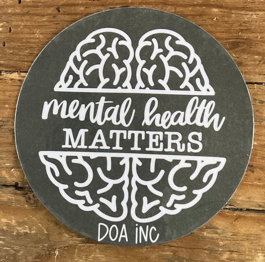 Mental Health Matters Sticker